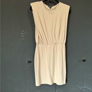 Express tan dress - size small